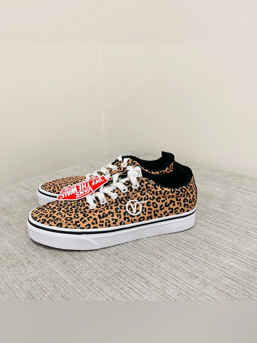 Women's Vans Sport Vulc Lace Up Skate Shoes Cheetah Print Size 7.0 NWT